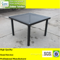 Hot Sale Outdoor PE Ratten Square Dining Table SOF6011(ST-207)